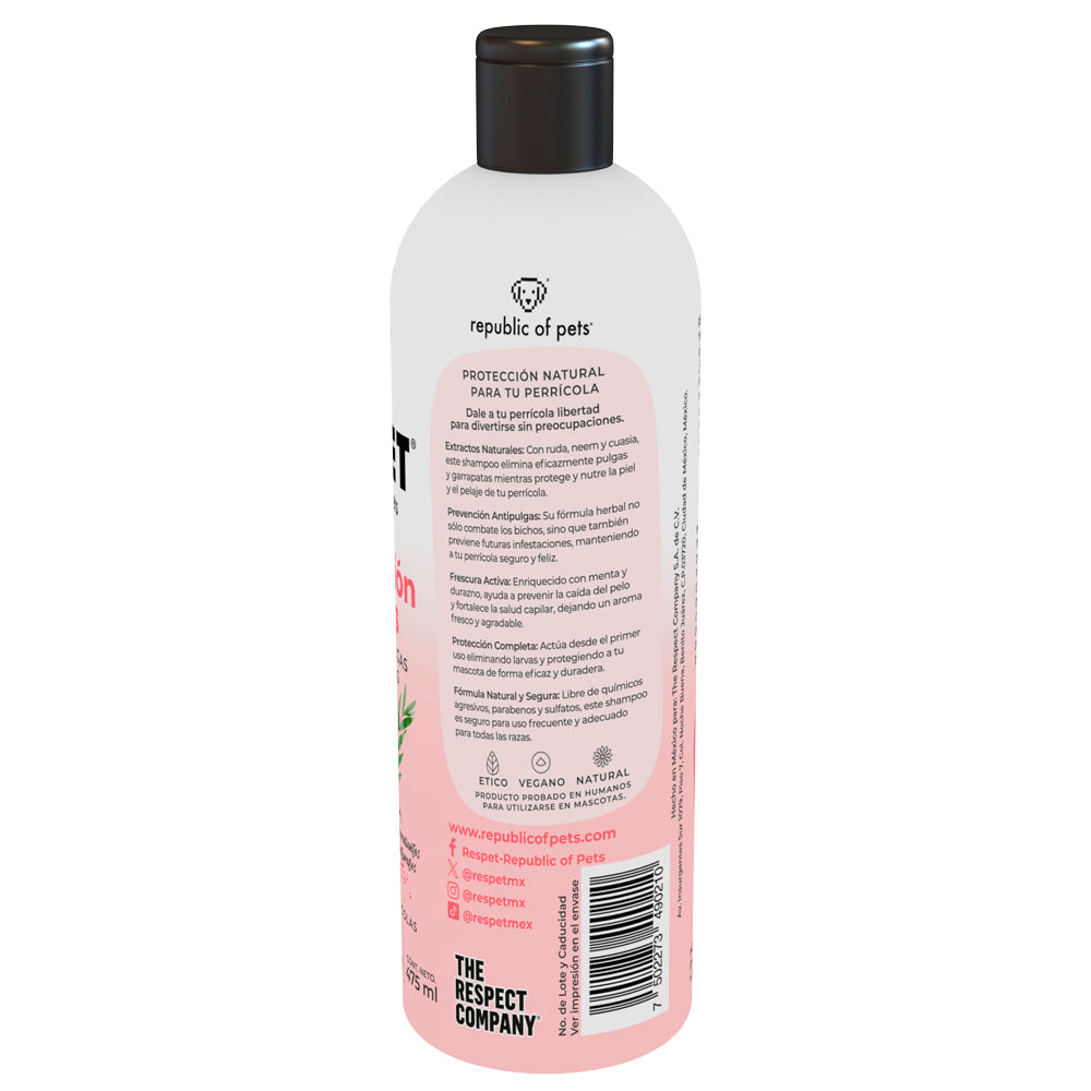 RESPET - Republic of Pets | Shampoo para perro | Prevención de bichos