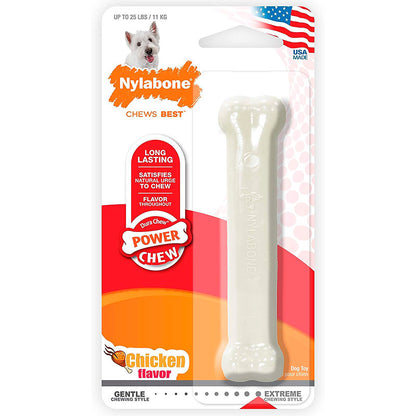 Nylabone - Hueso Masticable para Perro Sabor Pollo