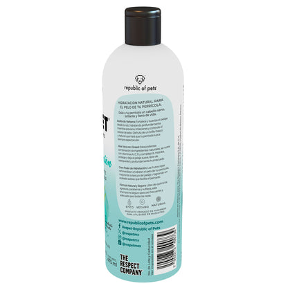 RESPET Shampoo para perro Hidratación - pelaje brillante y fácil de peinar