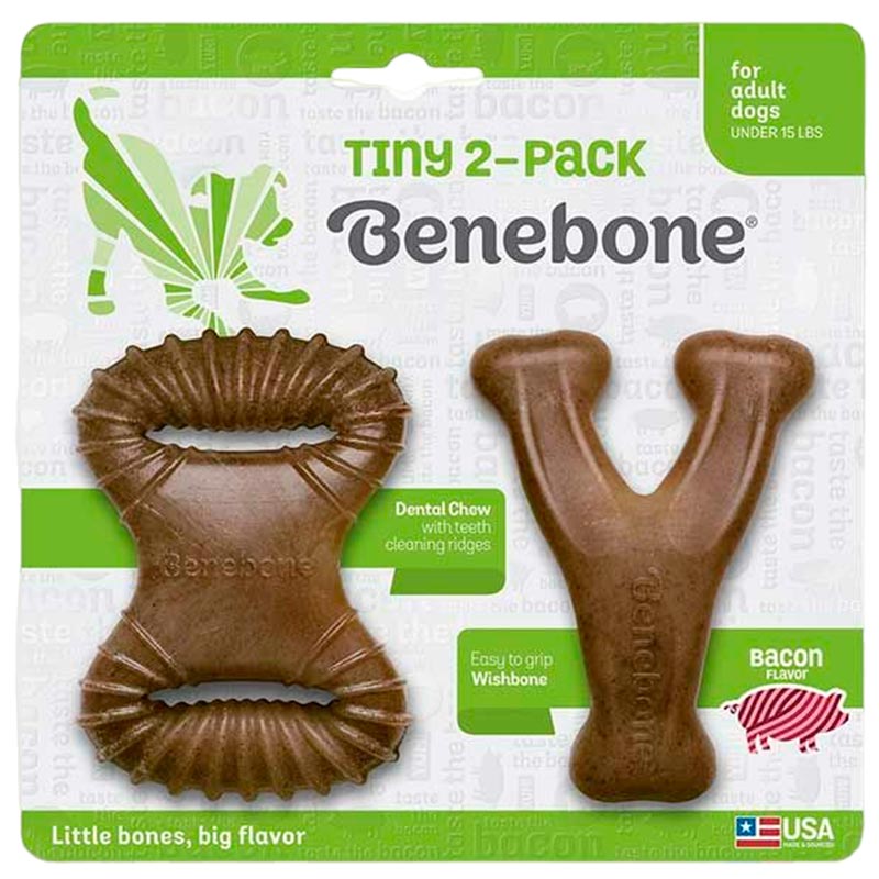 BENEBONE - Juguetes Masticable Sabor Tocino para Cachorro
