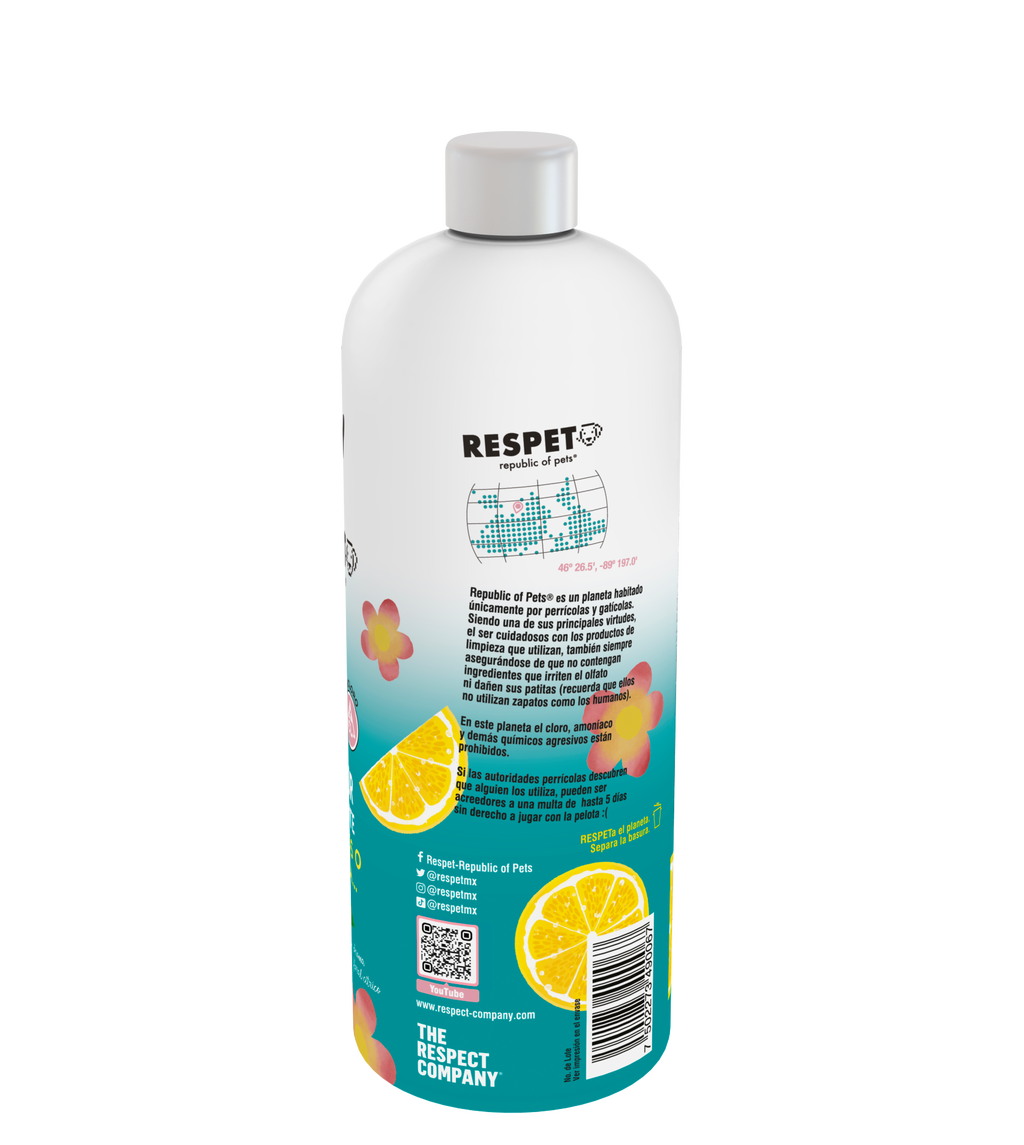 RESPET Limpiador Desinfectante Pisos, Patios o lo que sea... - 990 ml